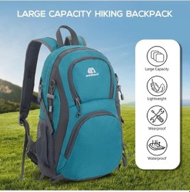 Resim Primepickings 20l Oxford Kumaş Outdoor Sırt Çantası - Dağcılık, Seyahat, Bisiklet İçin Mor, 25x13x40cm, 320g Mor 