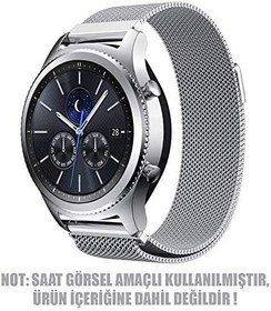 Resim Microsonic Garmin Forerunner 255 Milanese Loop Kordon Gümüş 
