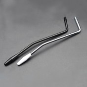 Resim Harpeas Premium 6mm Tekli Tremolo Kol Elektrik Gitarı için - Dayanıklı Demir, Siyah & Krom Kaplama ile Ergonomik Düğme Pürüzsüz Eylem ve Geliştirilmiş Süsleme için 