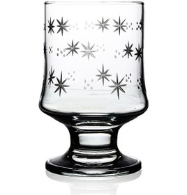 Resim Decocia Aria 6 Adet Ayaklı Su Bardağı Magnolia Cup Sema Desenli 