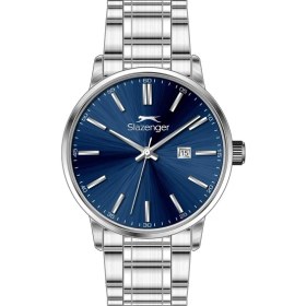 Resim Slazenger SL.09.2561.2.07 Çelik Kordon Çelik Kasa 10 Atm Suya Dayanıklı Metalik Renk Erkek Kol Saati 