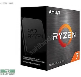 Resim AMD RYZEN 7 5700X 3.4GHZ 32MB ÖNBELLEK 8 ÇEKİRDEK AM4 7NM 