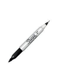Resim Sharpie Permanent Marker Twin Çift Uçlu Kalem Siyah 