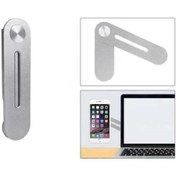 Resim Zore TKDW F21 Laptop - Monitör Telefon Tutucu-Gümüş 