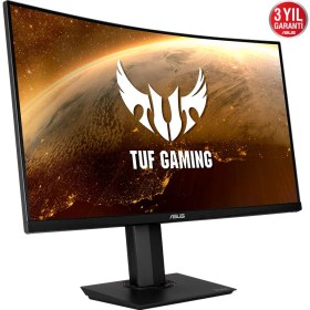 Resim Asus Tuf Gaming VG32VQR 31.5 inç 165Hz 1ms WQHD FreeSync Premium VA Kavisli Gaming Monitör 