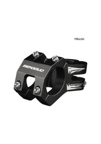 Resim Moveevo Alüminyum 6061 Bisiklet Kolu Direği 31.8mm, Ağırlık:130g, Kuru/yağmurlu Durumlar İçin Dayanıklı, 90mm Uzunluk, Siyah Siyah 