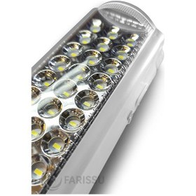 Resim Gold Silver Gs-2400 Şarjlı 24 Led Işıldak & Powerbank - 80 Saat Aydınlatma Telefon Şarj Eder Renkli 