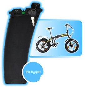 Resim Byqee | JEEP TNT35 Elektrikli Bisiklet Batarya (Orjinal Yenilenmiş Kasa) 