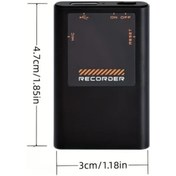 Resim Motion003 64 Gb Taşınabilir Dijital Ses Kaydedici Aı Gürültü Azaltma Sesle Aktif Tek Tuş Oynatma Type-c Şarjlı Mp3 Çalar 