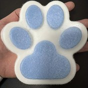 Resim Dev Mochi Taba Squishy peluş kedi patisi oyuncağı - mükemmel ofis masası süsü, tatil ve öğrenci arkadaşlar için hediye 