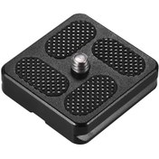 Resim Hombey D-40t Alüminyum Hızlı Montaj Plakası - Arca Swiss Standartı, 40x38mm, 1/4" Vida, Dslr Tripod Kafa Aksesuarı 