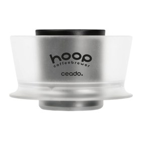 Resim Hoop Coffee Brewer Manuel Kahve Demleme Ekipmanı, Beyaz-Şeffaf 