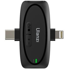 Resim Ulanzi V6 3in1 Wireless Microphone 