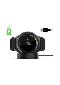 Resim Xemu Siyah Gear S3 Usb Şarj Kablosu 