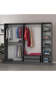 Resim Minar Kale 210cm 5 Bolme 2 Cek Gıyınme Dlp Antr 