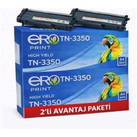 Resim Ero Print TN-3350 / Brother DCP-8110DN Muadil Toner - 2'li Avantaj Paket 
