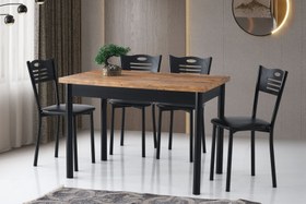 Resim SMART MASA VE SMART SANDALYE TAKIMI, ATLANTİK ÇAM, 110X70 