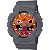 Resim Casio G-shock Ga-100fl-8adr Erkek Kol Saati Gri 