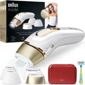 Resim Feyza Design Evde Tüy Alma Seti, 4 Başlıklı Ipl Silk·expert Pro 5, Taşımalı PL5382 