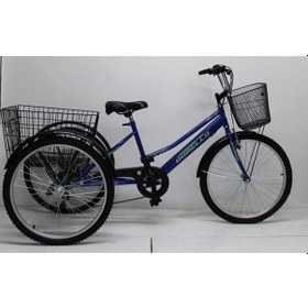 Resim Dorello Kargo Bisikleti 26 Jant Mavi 