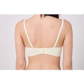 Resim Freshness Msf05 Destekli V Dekolte Lazer Kesim Sütyen Ekru 