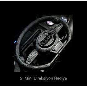 Resim Salıncak Ps5 Mini Direksiyon Seti BEYAZ +Hediyeli Ürün (Tam Ölçü) 