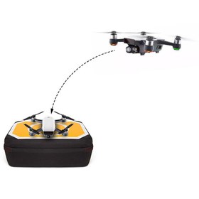 Resim Profisher Djı Spark Su Geçirmez Sırt Ve Omuz Çantası Mini Park Güvenli Iniş Platformu 