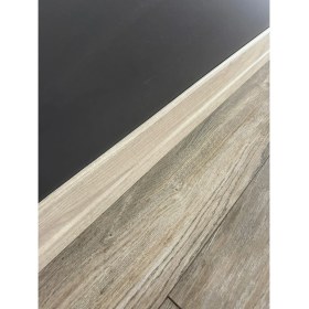 Resim Pasha Dekor 8 cm Kireçli Dişbudak Parke Süpürgelik 