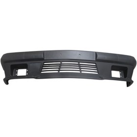 Resim BZT Mercedes E Class- W124- 85/93; Ön Tampon Siyah (Bandli/Çeki Demir Kapaklı) A1248800540S1 