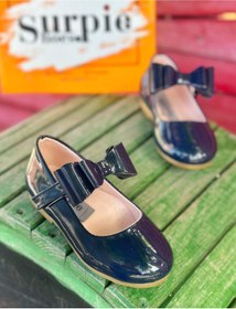 Resim Surpie Shoes Fiyonk Detaylı Bantlı Ortopedik Çocuk Babet 