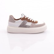 Resim Dgn Kadın Bağcıklı Sneaker Ayakkabı Beyaz 576152678 
