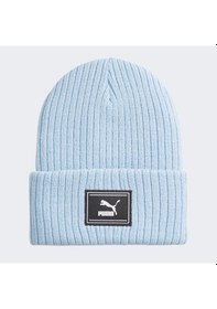 Resim Puma 024056-04 Prıme Ws Cuff Trend Beanie Kadın Mavi Şapka Bere Mavi 