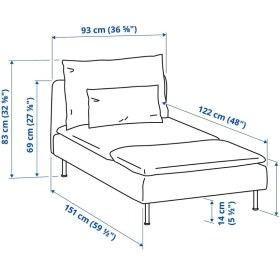 Resim Uzanma Koltuğu, Tonerud Kırmızı 
