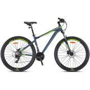 Resim Kron Xc 100 - 29" Mtb - 18' - 21 Vites - H.dısc - Mat Gri-gri/neon Sarı 