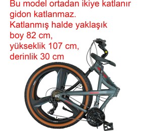 Resim Mosso 26 Marine Acr H 21 Vites, 26 Jant Hidrolik Fren Katlanır Bisiklet 
