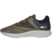 Resim Tommy Hilfiger Haki Erkek Sneaker FD0FD00046RBN Tommy Hilfiger