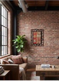 Resim Modern Çerçeveli 60 Yıllık Antika Malatya Kilim Tablo 