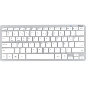 Resim Inca IBK-569BT Smart Bluetooth 3.0 Mini Klavye Silver 