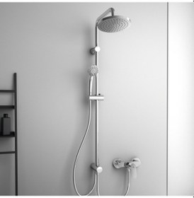 Resim Ideal Standard Idealduo Tepe Duş Sistemi Krom A6281aa Krom 