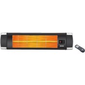 Resim Rosh 25-UK 2500 W. 5kademelı loş ışıklı holojen dış mekan ısıtıcı 