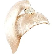 Resim Moveevo Evcil Hayvan Peruk Sarışın At Kuyruğu Köpek C Kostüm Perukları Parti Dekoru Için 