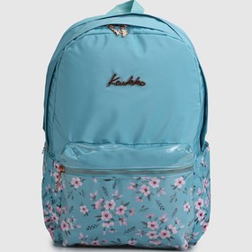 Resim Mavi Kaukko K1733 Soft Floral Mavi Sırt Çantası 
