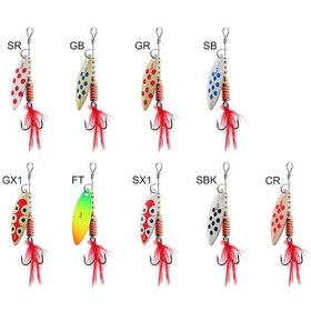 Resim Lucky John Spin X Long 4gr No:2 Döner Kaşık Cr 