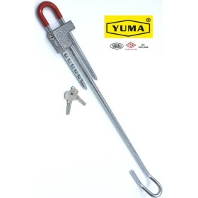 Resim YUMA OTO EMNİYET KİLİDİ ( Pedal + Direksiyon Kilitleyici ) 