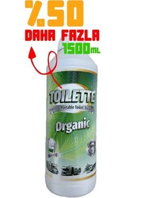 Resim Toilette Kasetli Ve Portatif Tuvalet Atık Parçalayıcı Koku Giderici 1500 ML 
