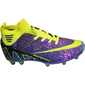 Resim LALİGA ÇOCUK KRAMPON 565 MOR SARI 31-35 