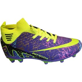 Resim LALİGA ÇOCUK KRAMPON 565 MOR SARI 31-35 