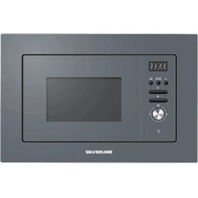 Resim Silverline MW9018S02 Mikrodalga Fırın - Gri 
