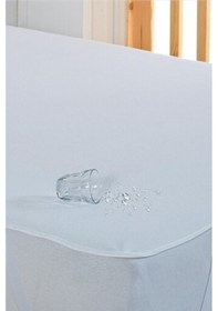 Resim Bebesi Tek Kişilik Alezi 90x200 Cm Pamuk Kumaş Köşe Lastikli Beyaz 