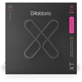 Resim AyrStore D'Addario Xtb45100 Bas Gitar Tel Seti, 4 Telli,Xt, 45-100, Long Scale 